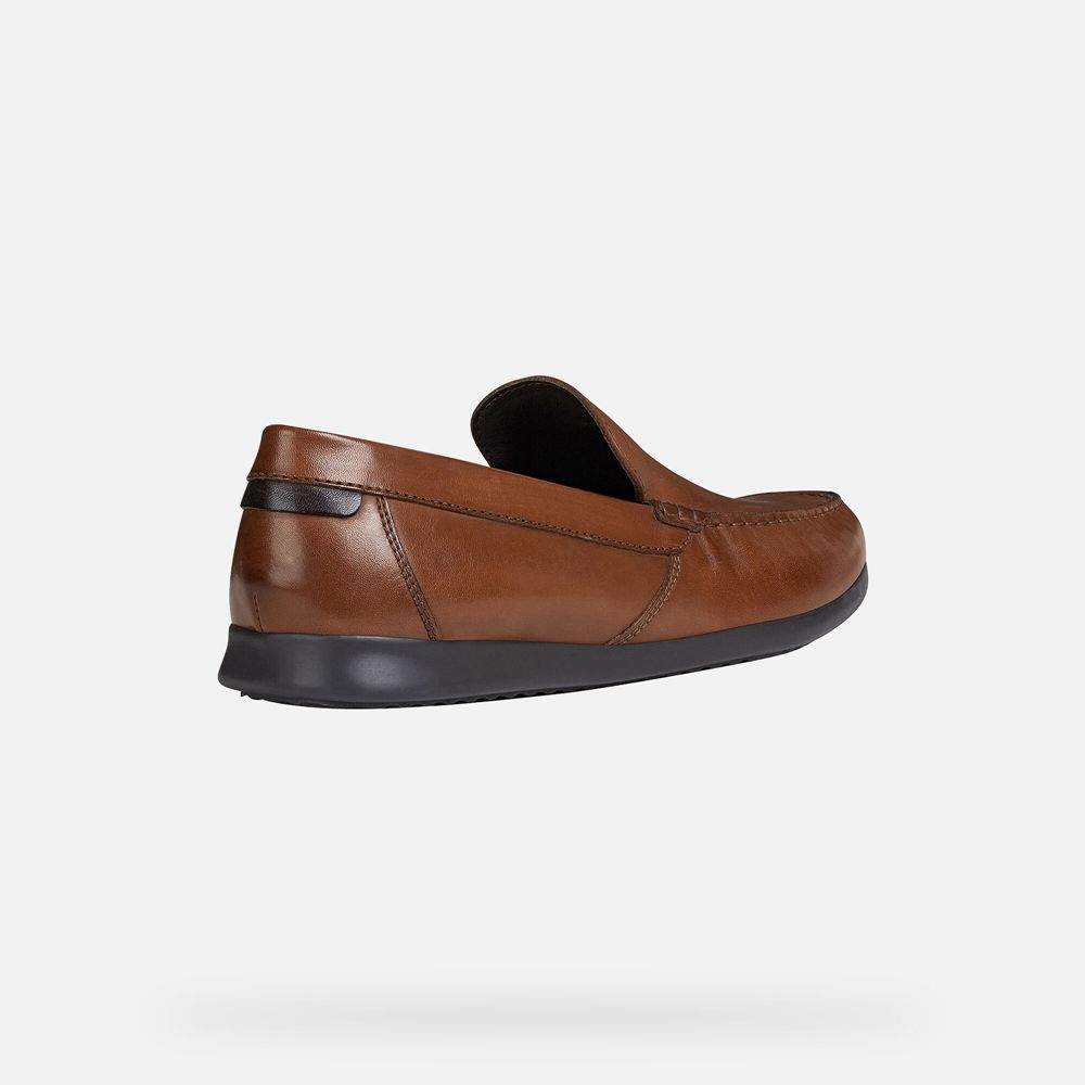Geox Erkek Loafers Kahverengi - Sile - IWE-503491